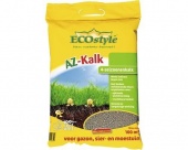 Натуральная известь 10 кг для газонов, клумб и сада - корректор кислотности Ecostyle AZ-kalk 